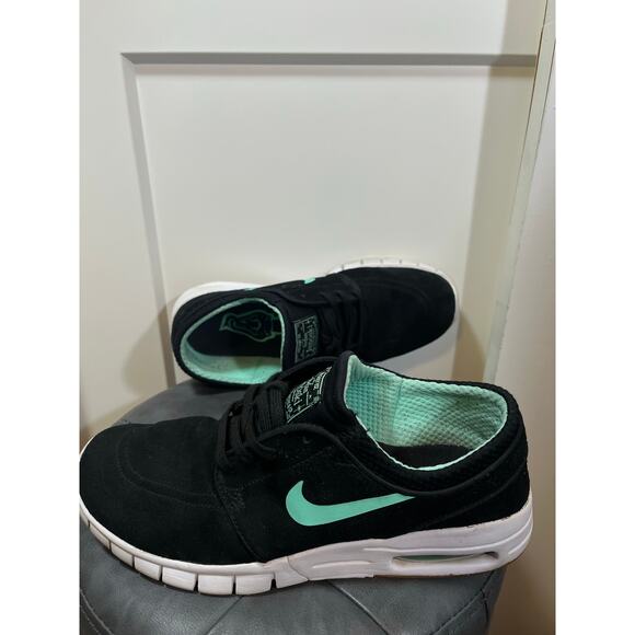 NIKE SB STEFAN JANOSKI MAX Suede Skate Shoes 8M/9.5W/41EUR Glow Green - Picture 7 of 12